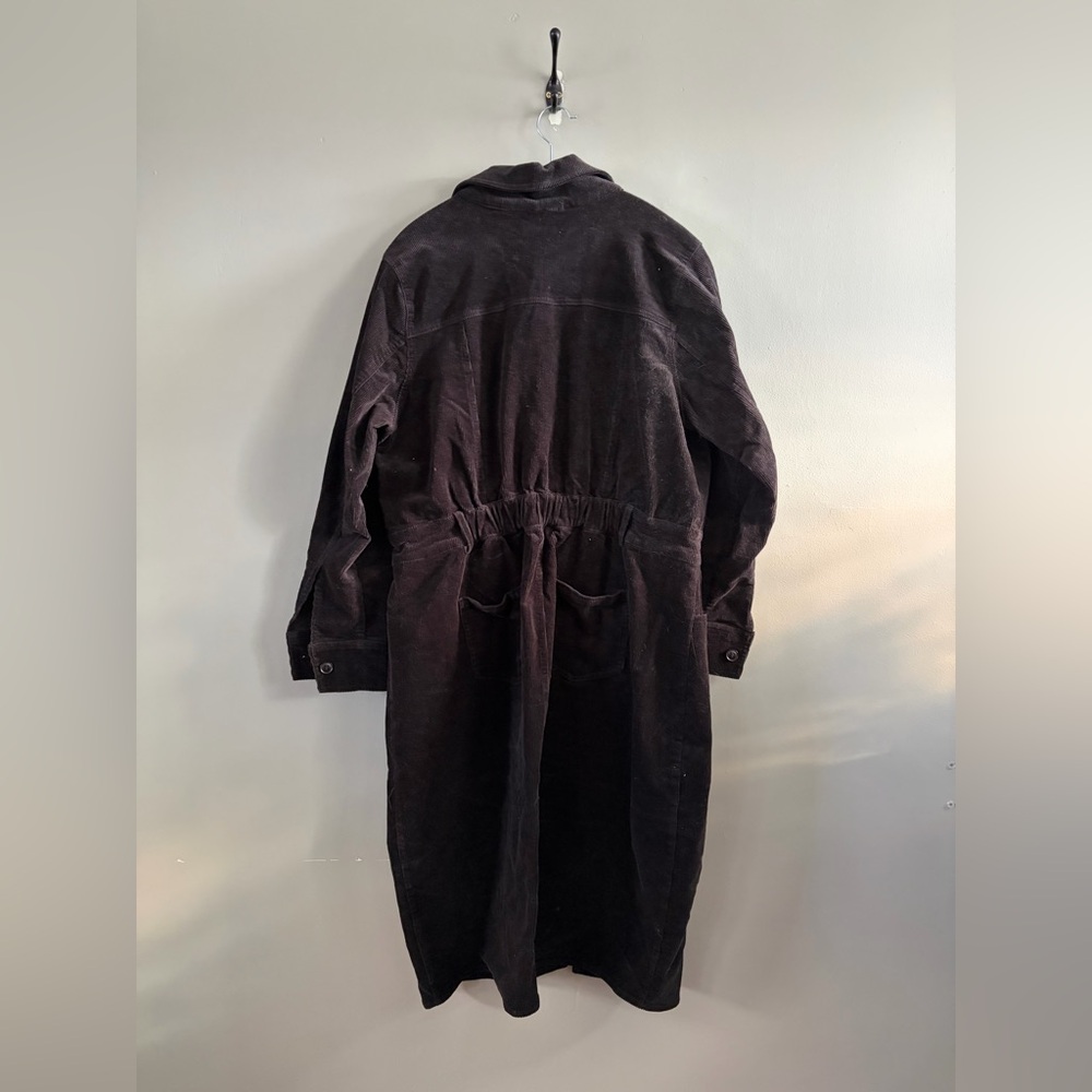 Universal Standard Corduroy Dress Dark Brown Size Small (12-14) - Picture 2 of 6